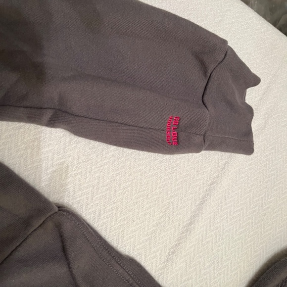 🩶🩷🩵 Nerd HQ 🩵🩷🩶 relaunch Hoodie grey Men's L - Picture 11 of 15